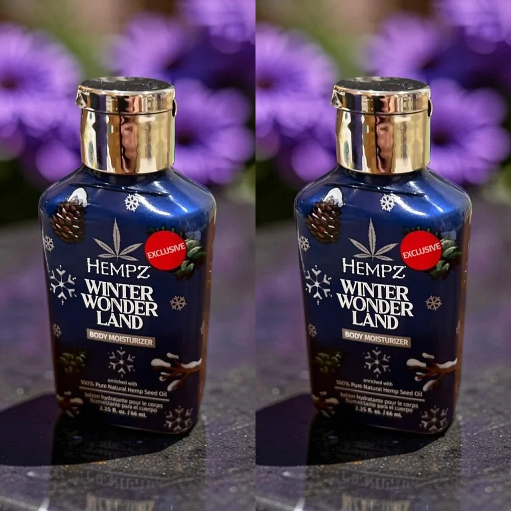 Hempz Winter Wonder Land Body Moisturizer 2.25 oz_ 2 units
